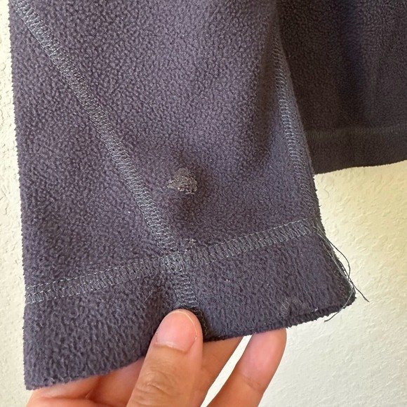 Patagonia Synchilla Womens Fleece 1/4 Zip Pullover Sweater #26296S7 Grey - Picture 5 of 9